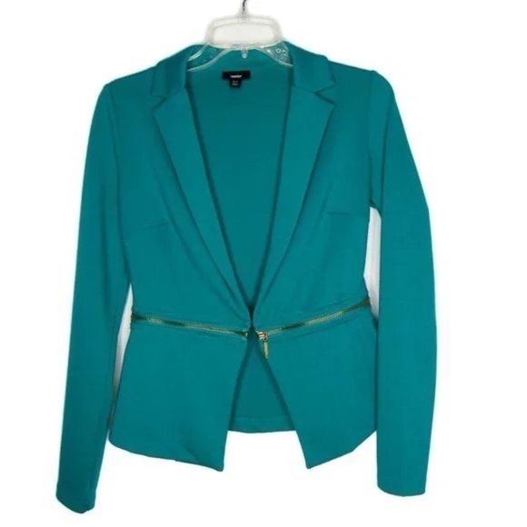 Massimo Teal Green Long-Sleeve Jacket - Picture 1 of 5